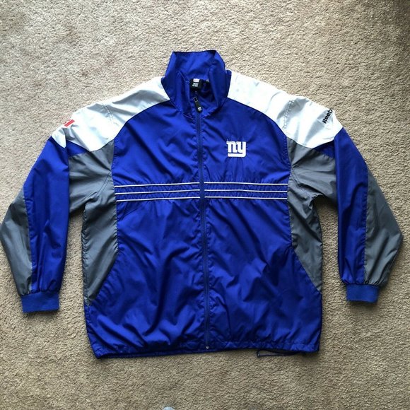NFL Team Apparel Other - NFL Team Apparel New York Giants Mens Windbreaker/Jacket, XL, Lightweight, SI